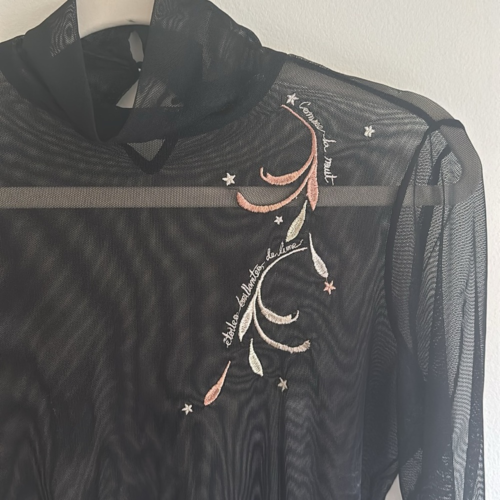 Cinq a Sept Mesh Top